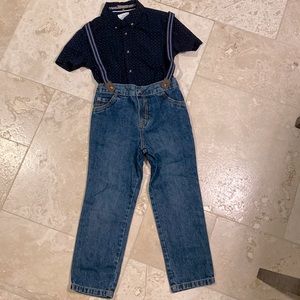 CACTUS BOYS SHIRT AND CARTER’S JEANS PANTS